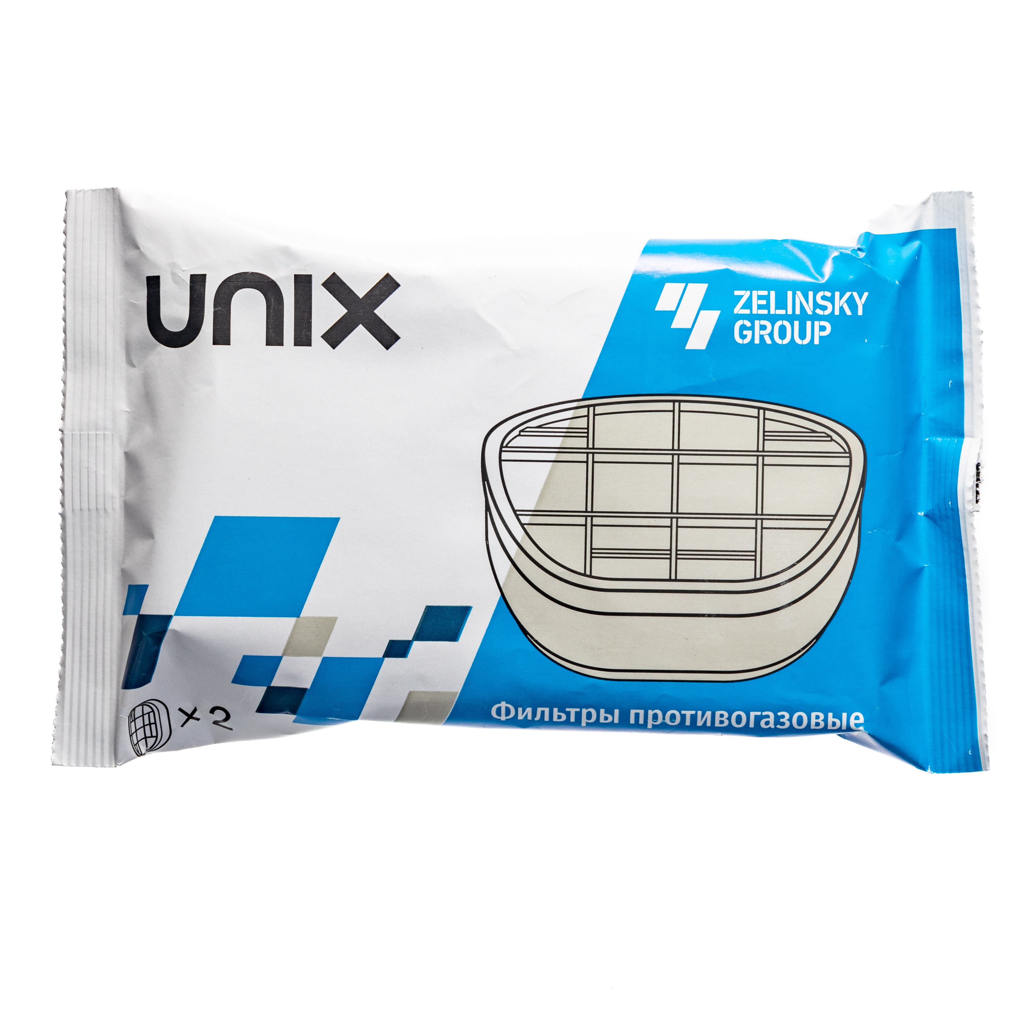 картинка Фильтр противогазовый UNIX 502 марки А2 